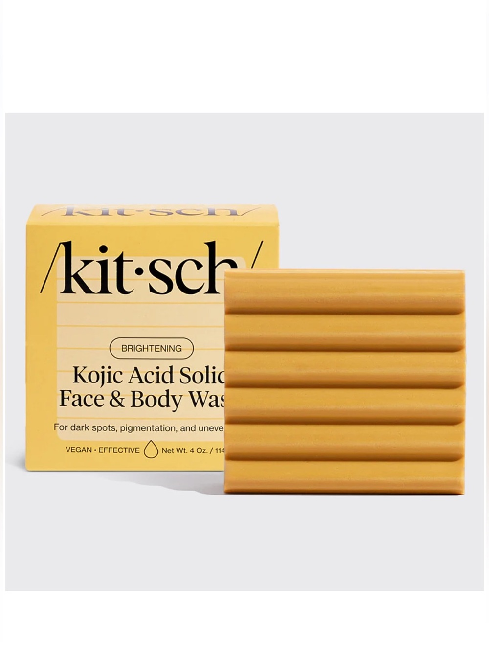 Kitsch Kojic Acid Solid Face & Body Wash
